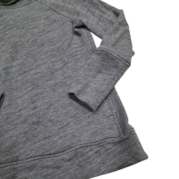 Lululemon Gray Charcoal Heather To You Tunic Cowl Neck Sweater 6 - Picture 3 of 6